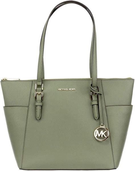 michael kors army green bag|michael kors green shoulder bags.